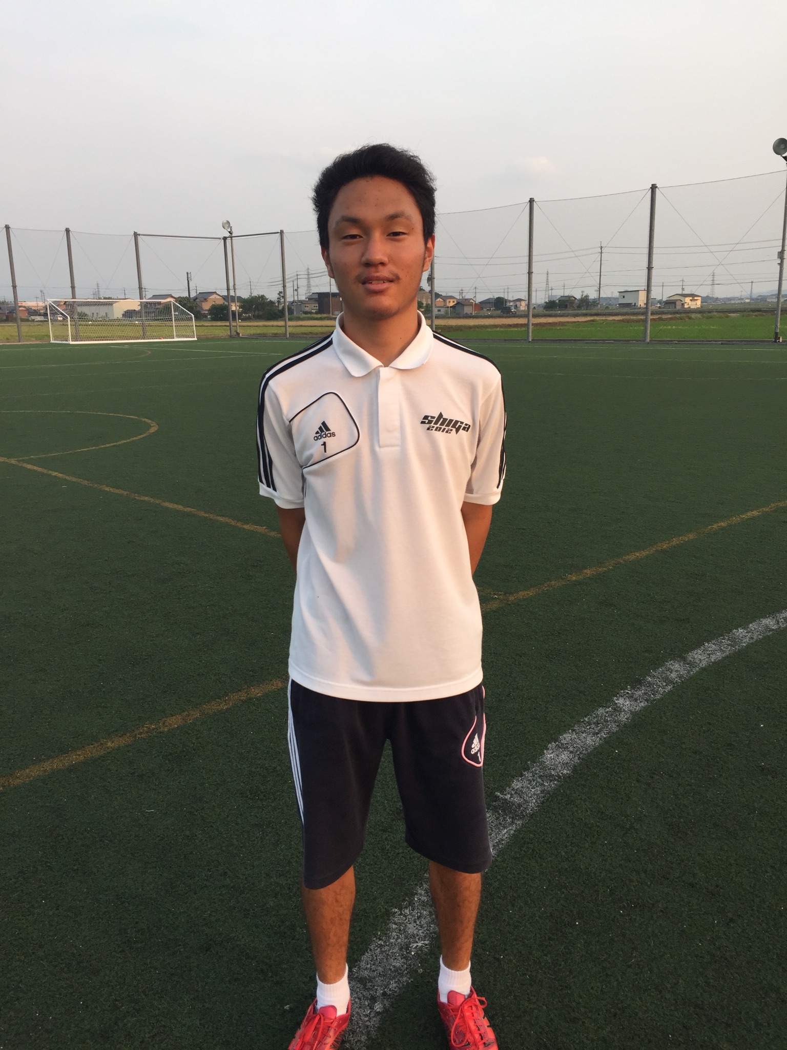 野洲高校 ユニフォーム 練習着